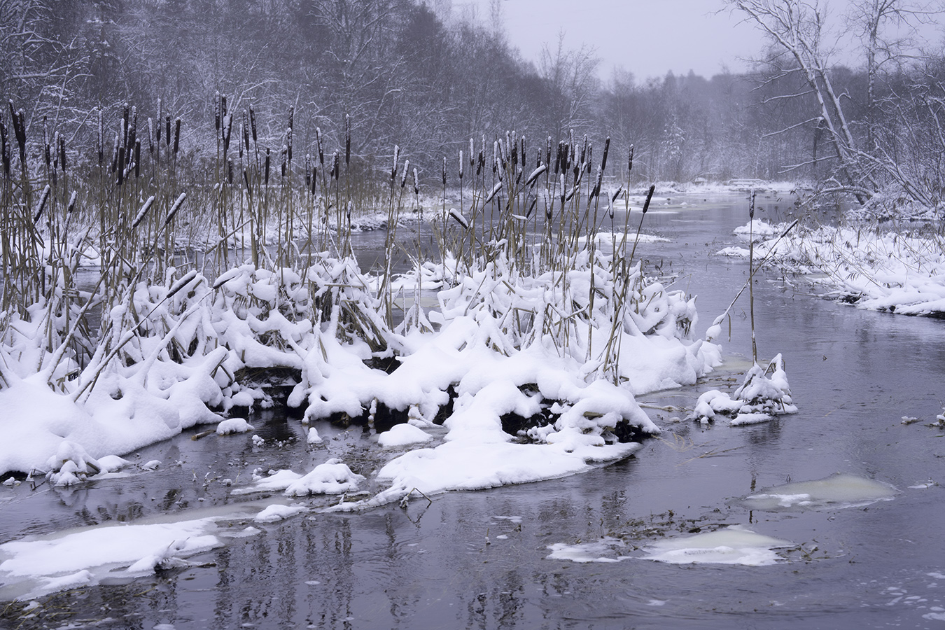 Зимняя река