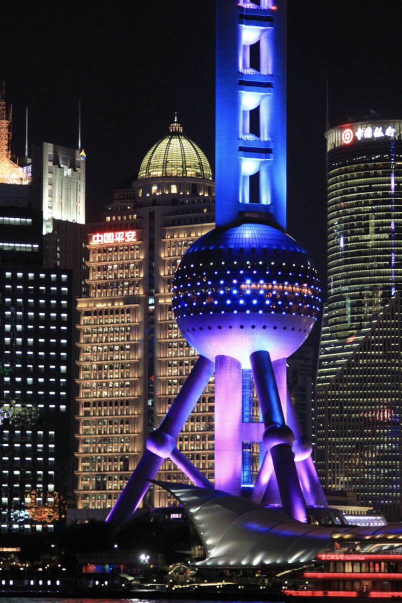 Ночной Шанхай