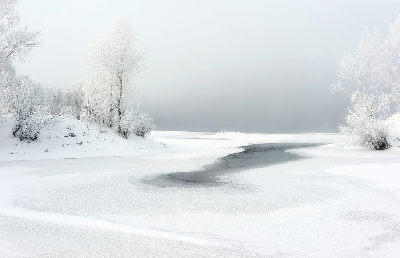 Крепкий был морозец...
