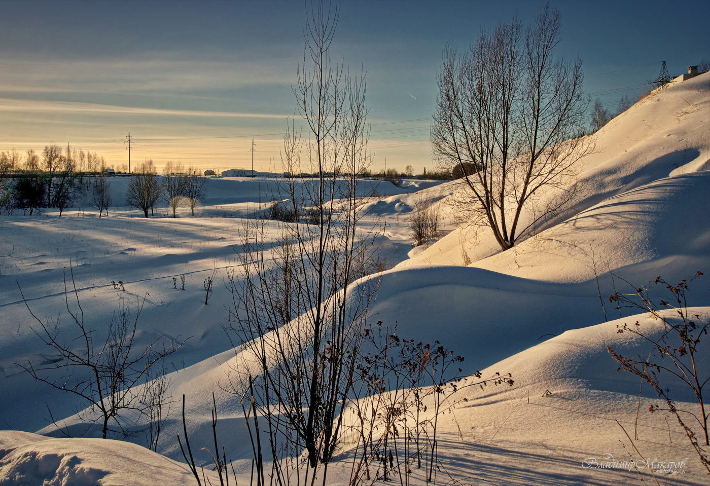 "Барханы" снежной зимы"©