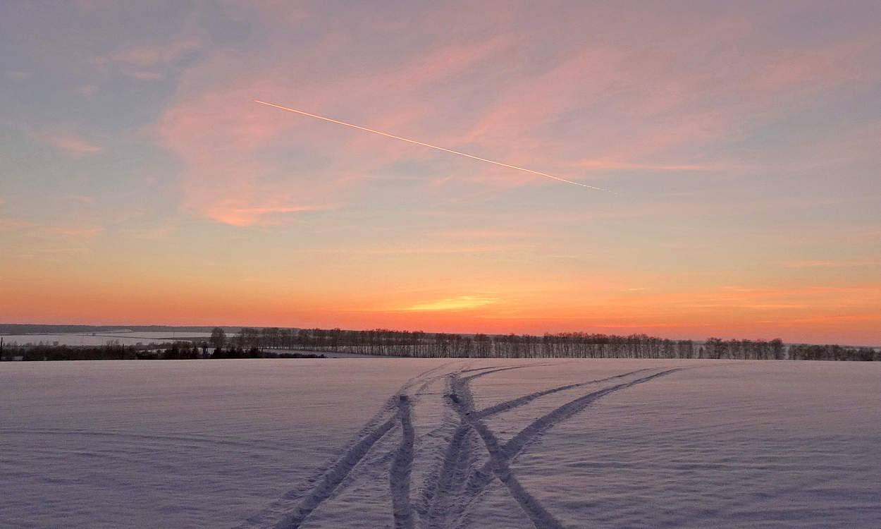 Навстречу зимней ночи