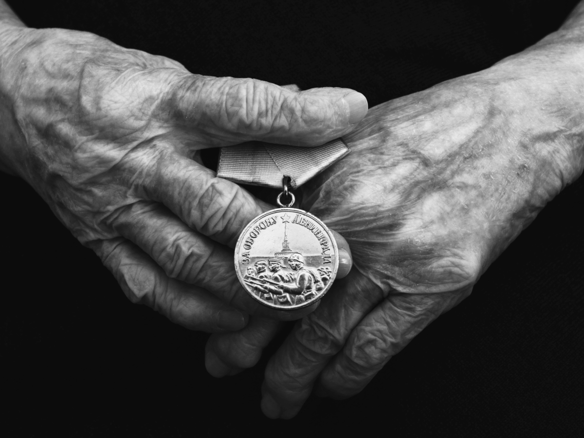 Руки Катиной Марии Никитичны. (1920-2017) участвовавшей в снятии блокады Ленинграда.