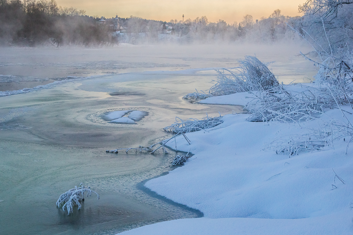 Морозный день