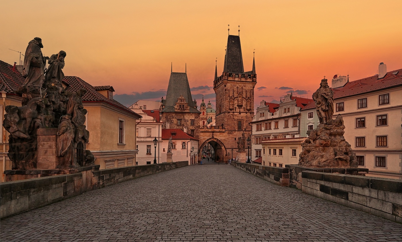 Прага.Малостранская смотровая башня