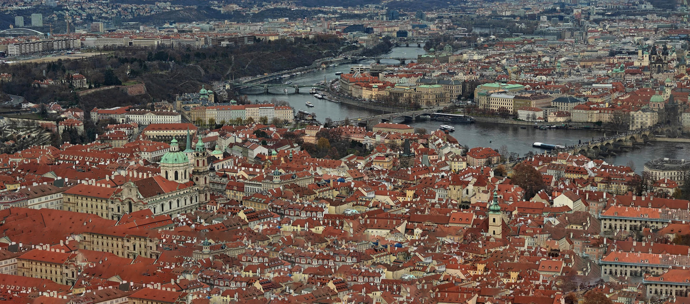 Панорама Праги