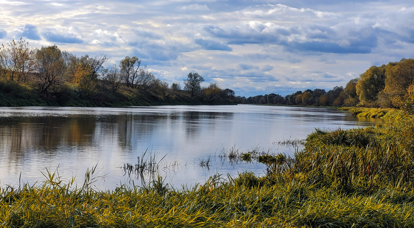 Ока в тишине и спокойствии.