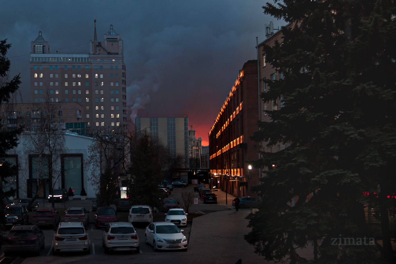 вечерняя Москва