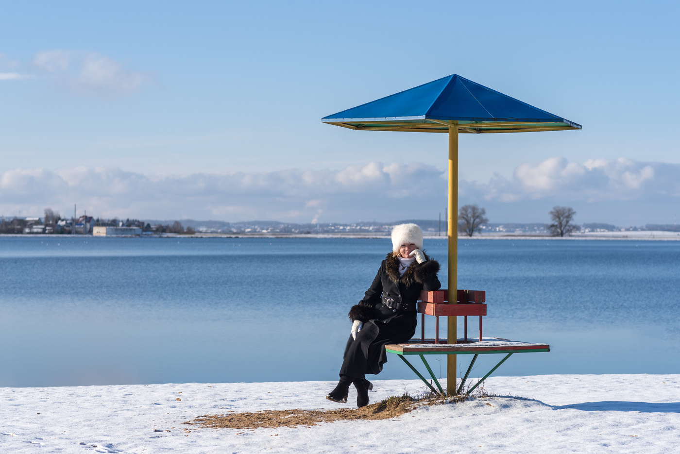 На минском взморье воздух свеж...