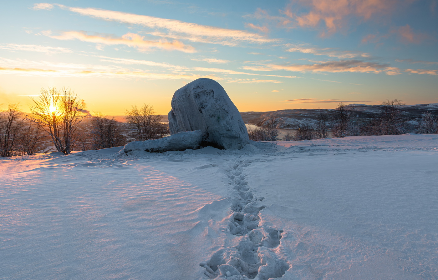 закатный свет