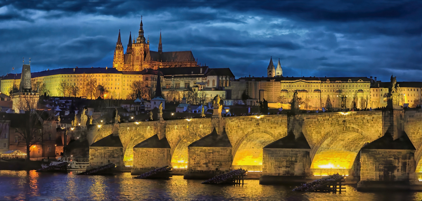 Вечерняя Прага