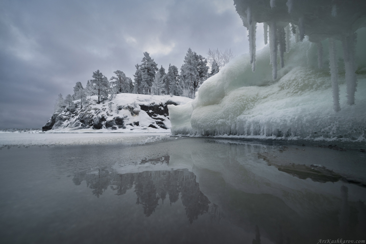 "Контрасты зимней Ладоги"