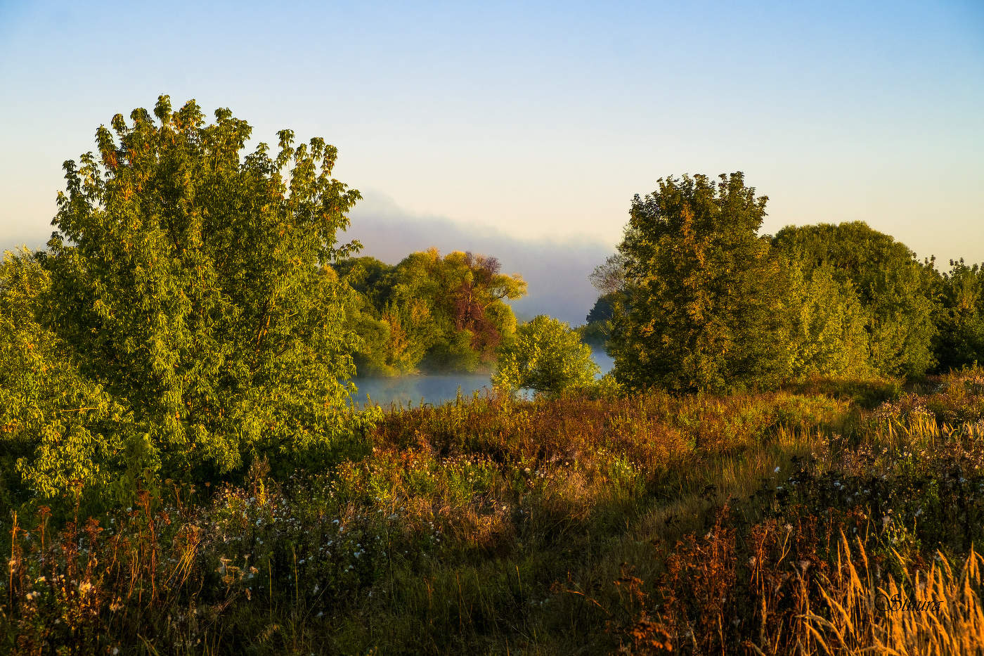 Утро осеннее.