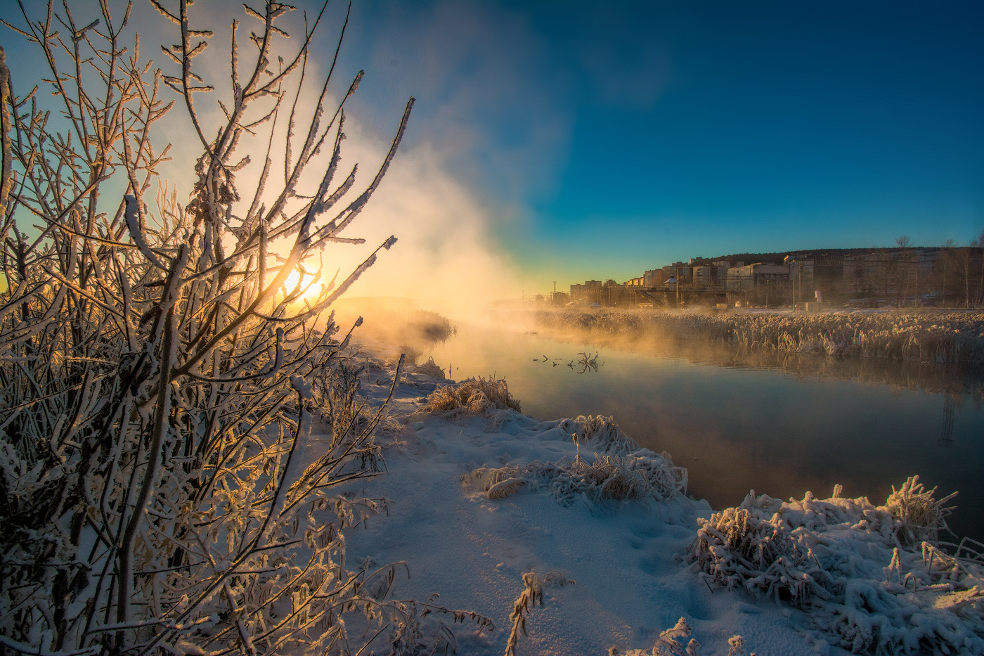 Зимний восход