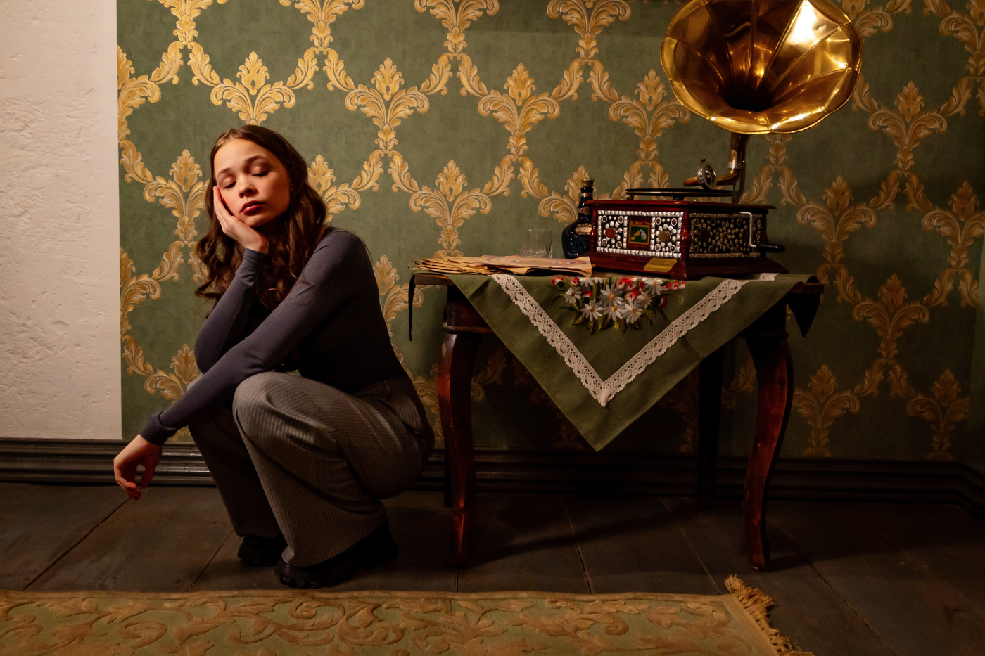 У граммофона