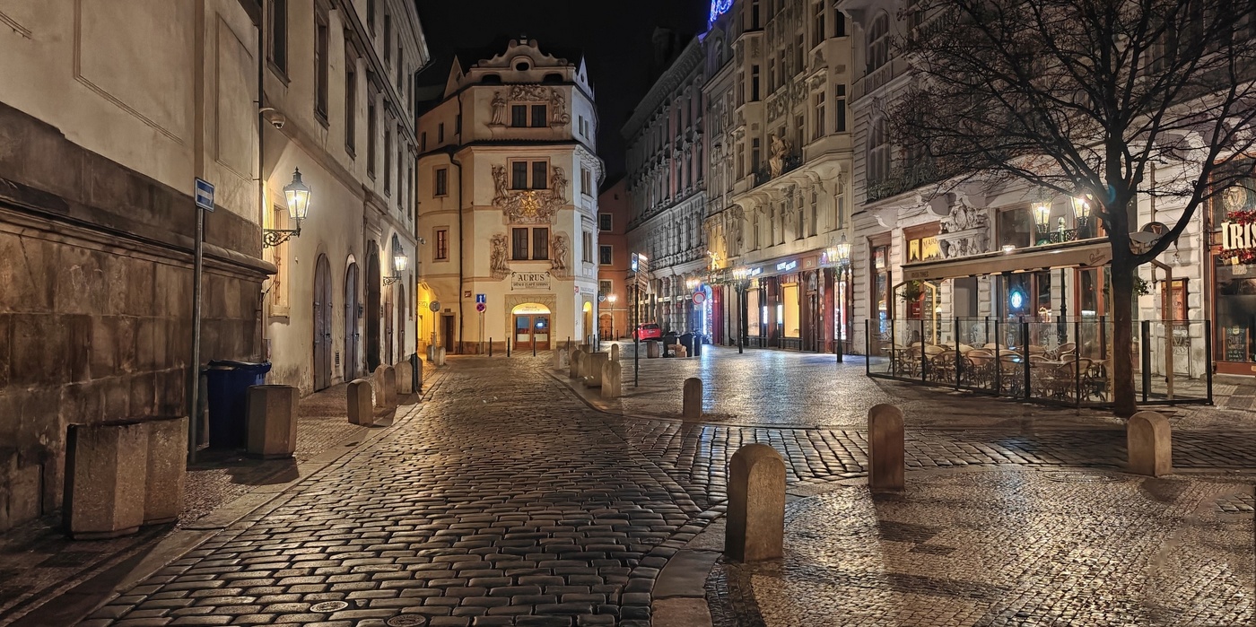 Прогулка по вечерней Праге