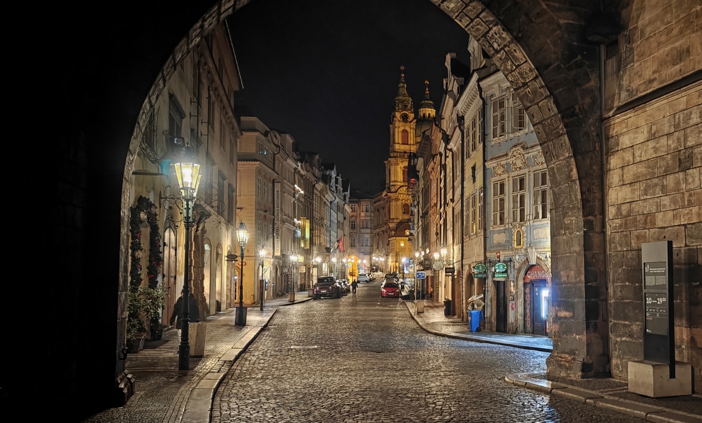 Прогулка по вечерней Праге