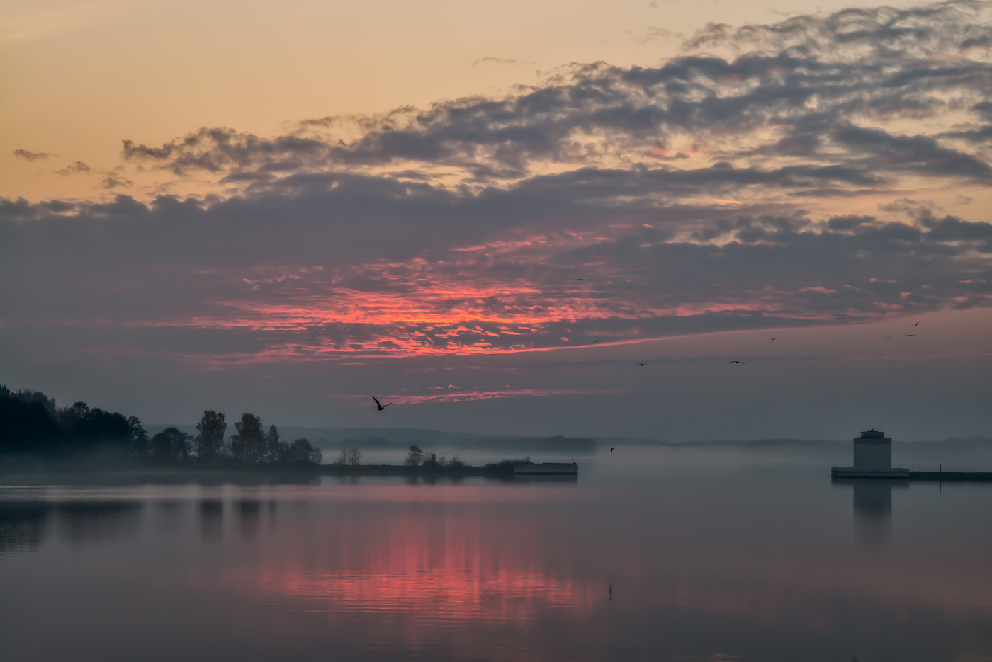 Рассвет на Волге