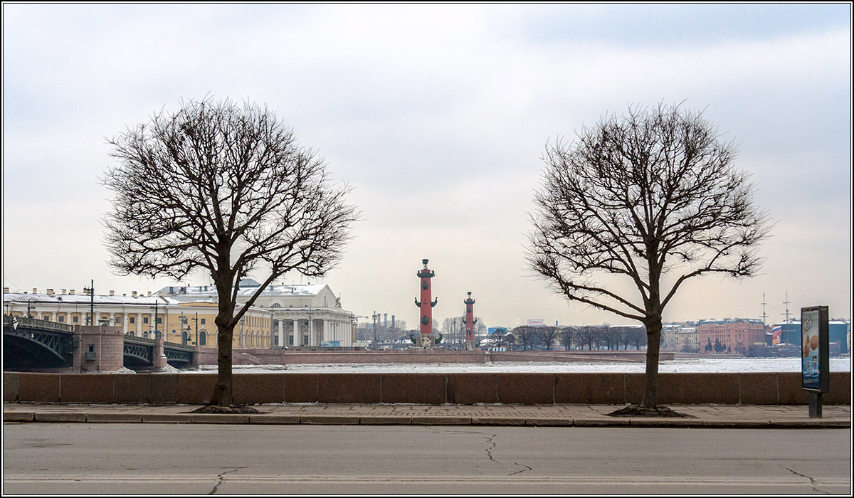 Питер в феврале.