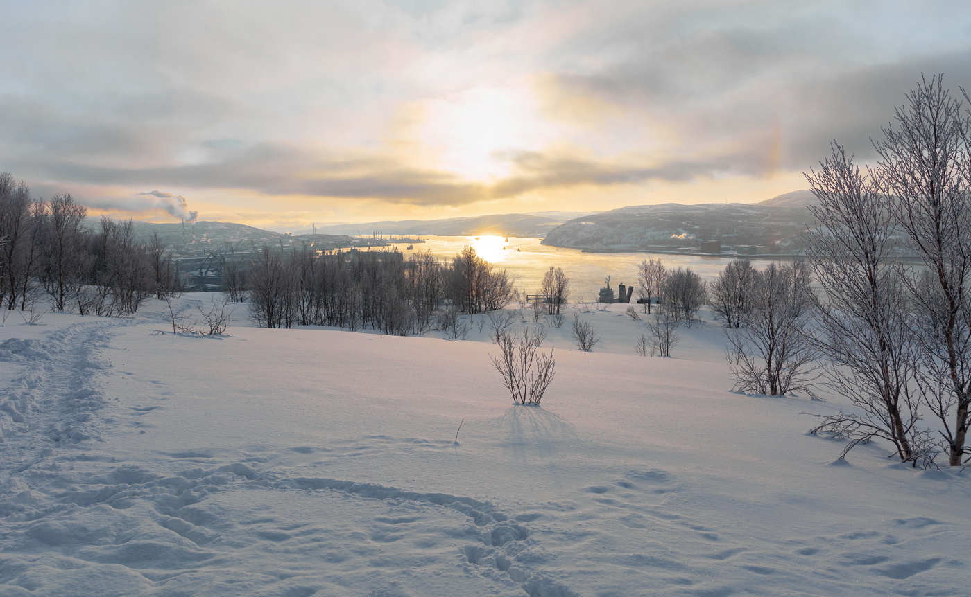 солнце в заливе