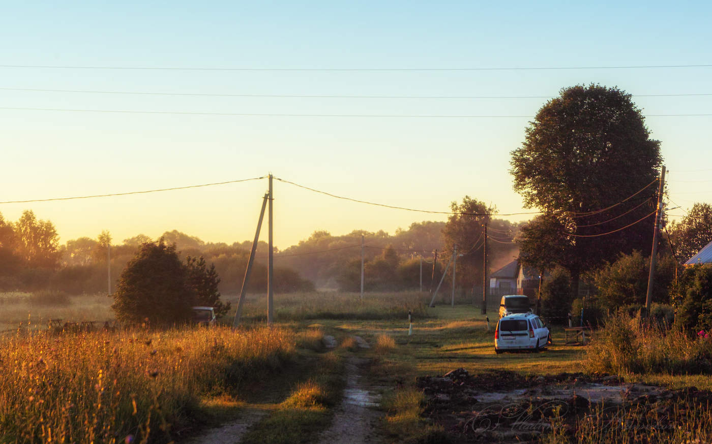 Утро в деревне