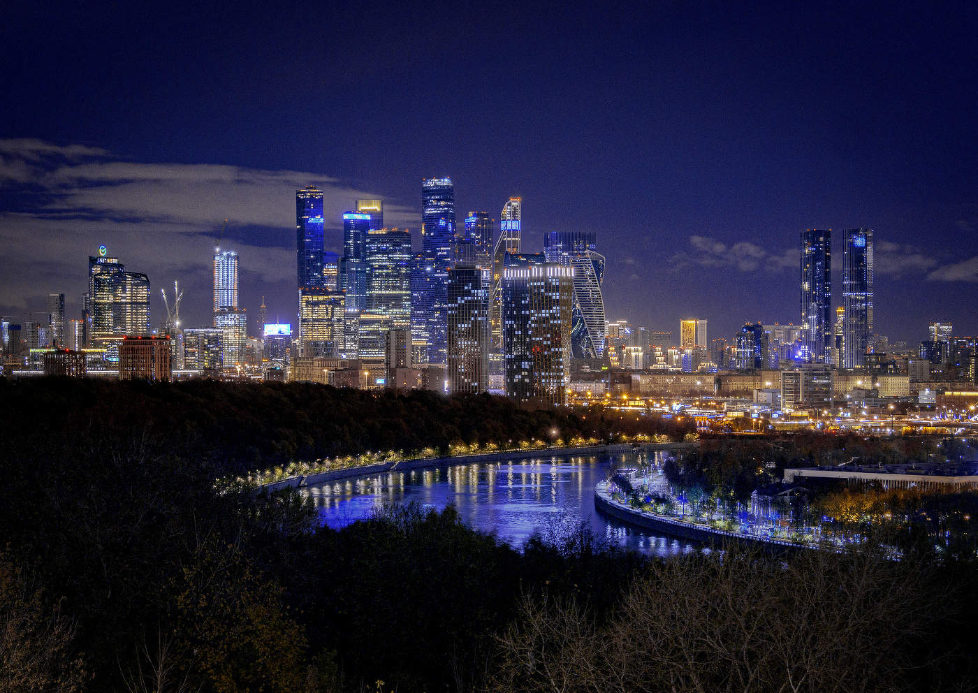 Ночь в городе