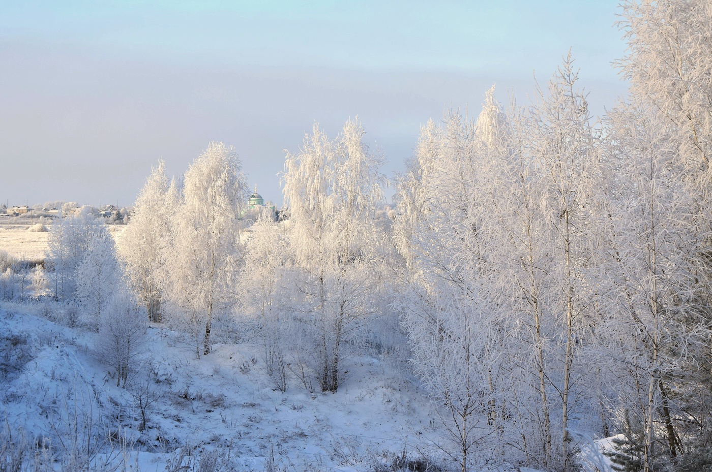 Настоящая зима!