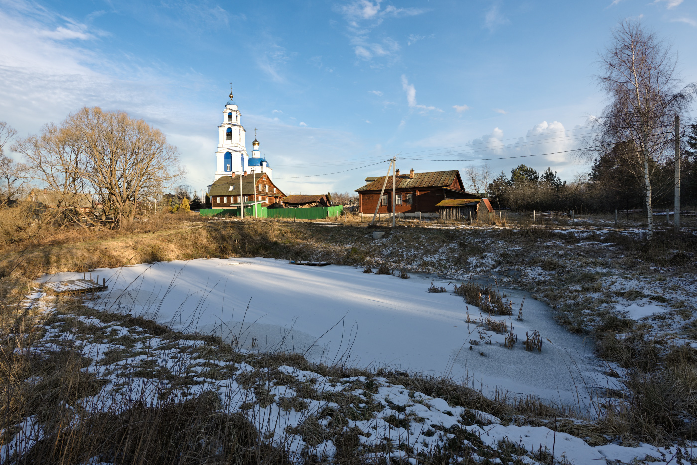 зима в Ильинском