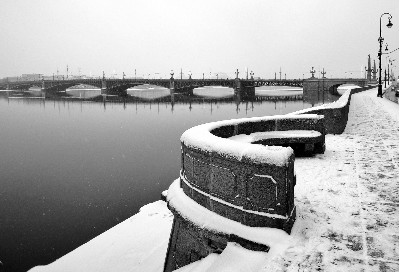 февраль в городе