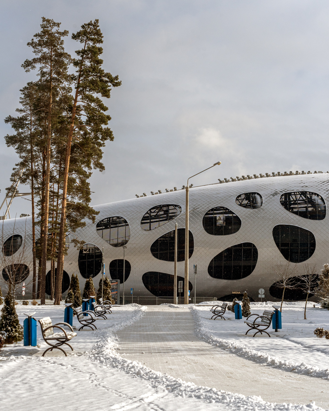 Февраль на Барысаў-Арэне