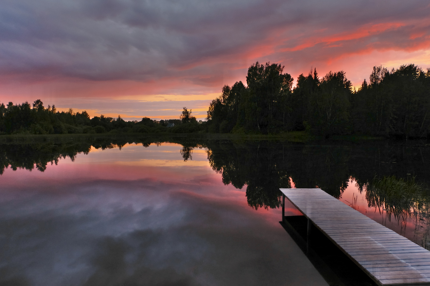 Отражения заката