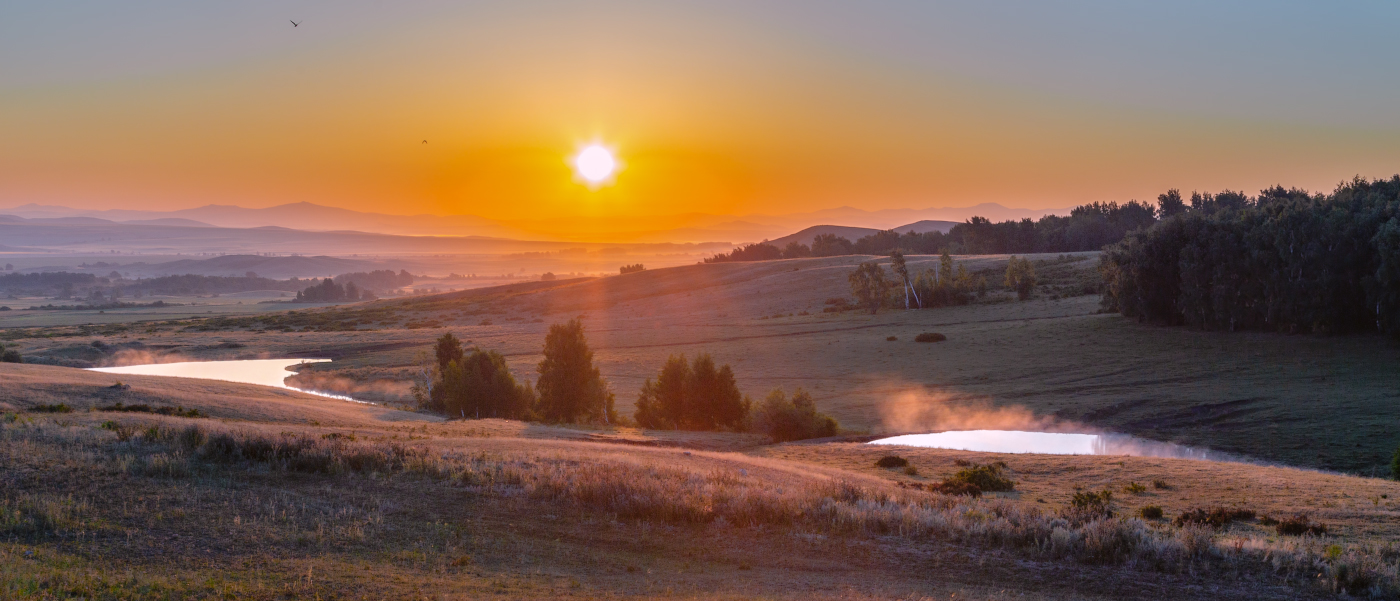 На рассвете