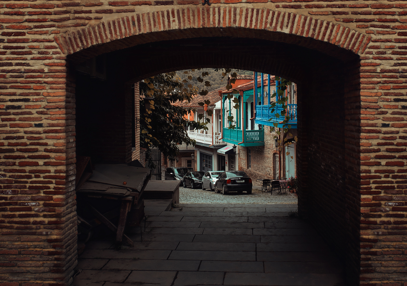 Дворик в Сигнахи.