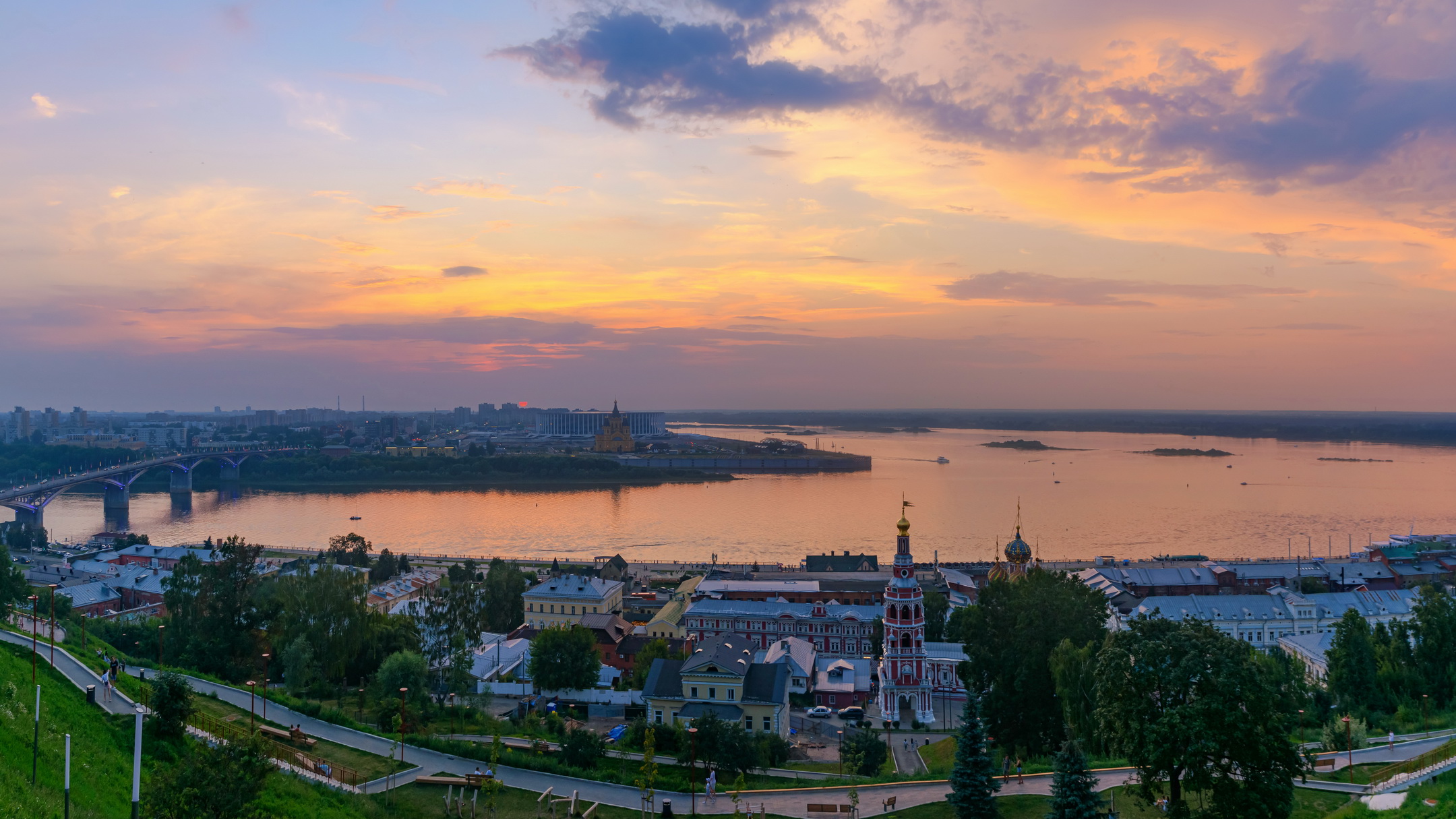 Закат над Стрелкой