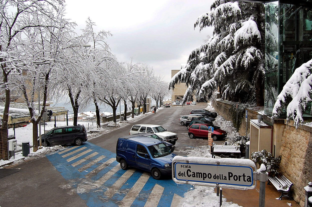 Зима пришла в Сан-Марино