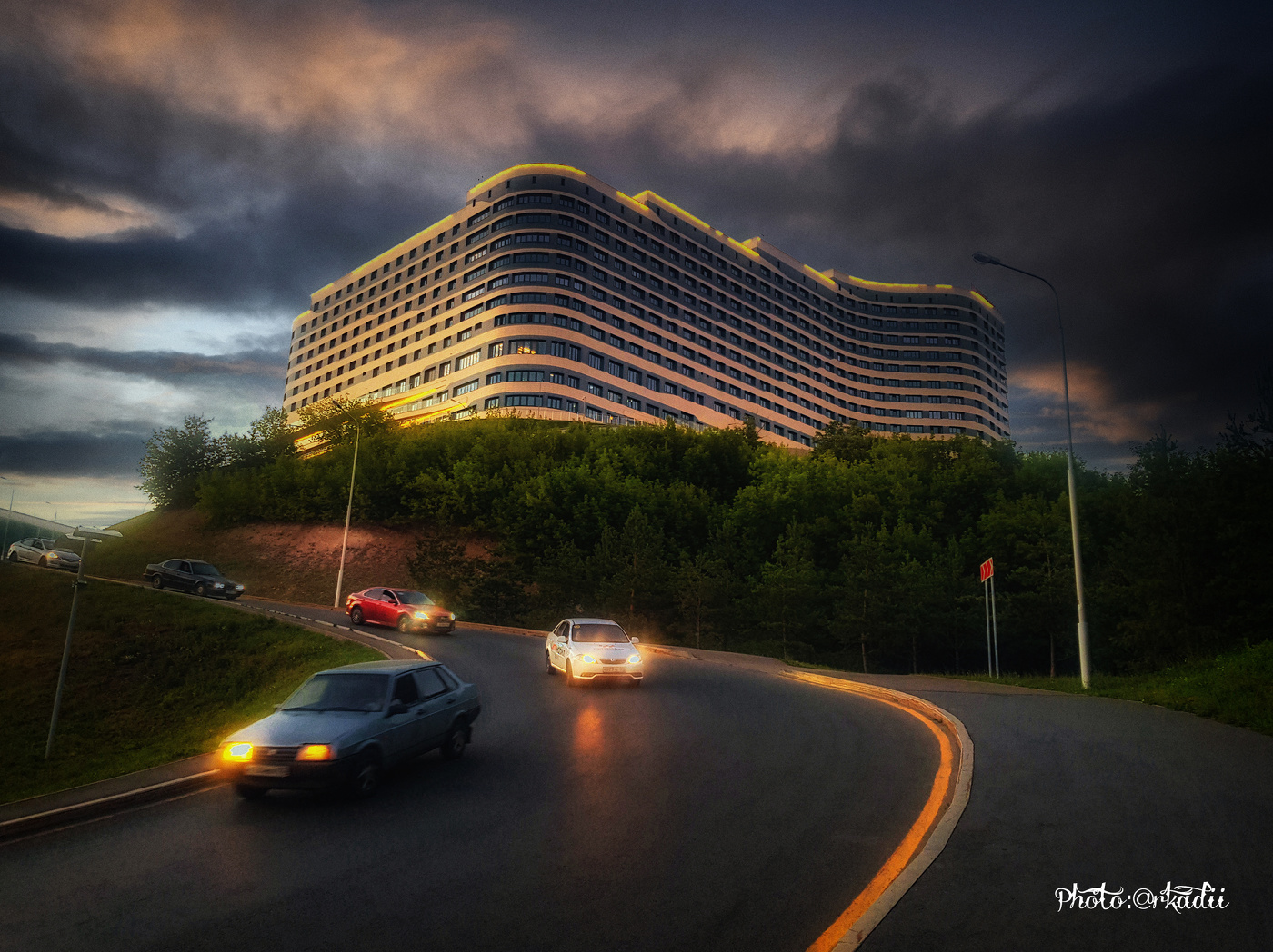 "Город засыпает..."