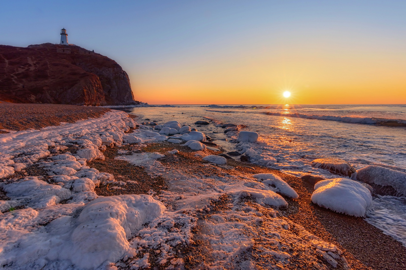 Январский восход