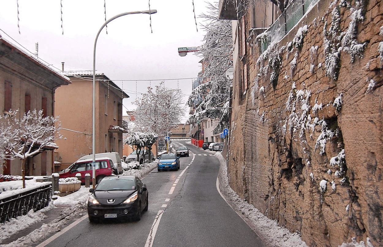 По зимним улочкам Сан-Марино