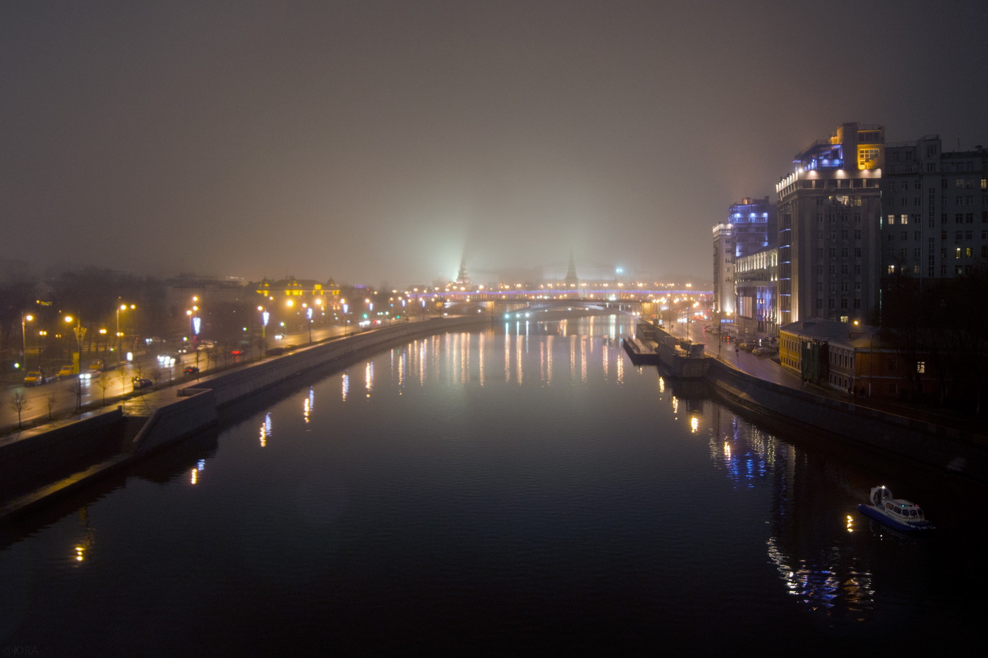 Кремль в тумане