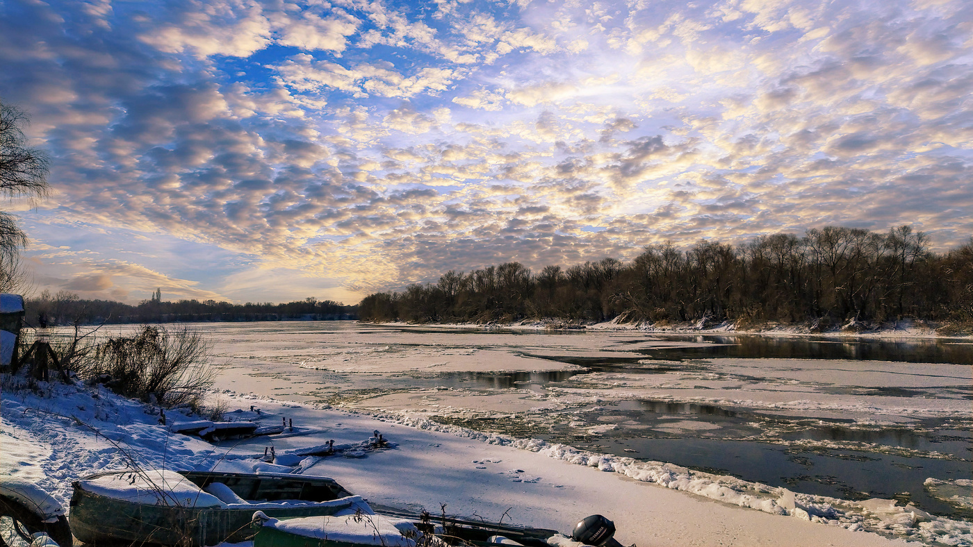Февральский ледостав.