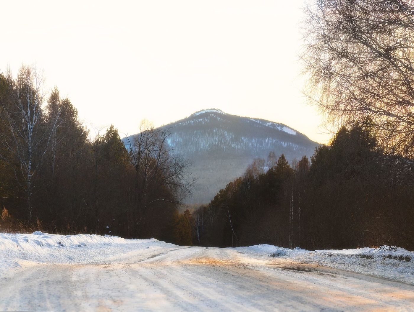 По дороге в горы