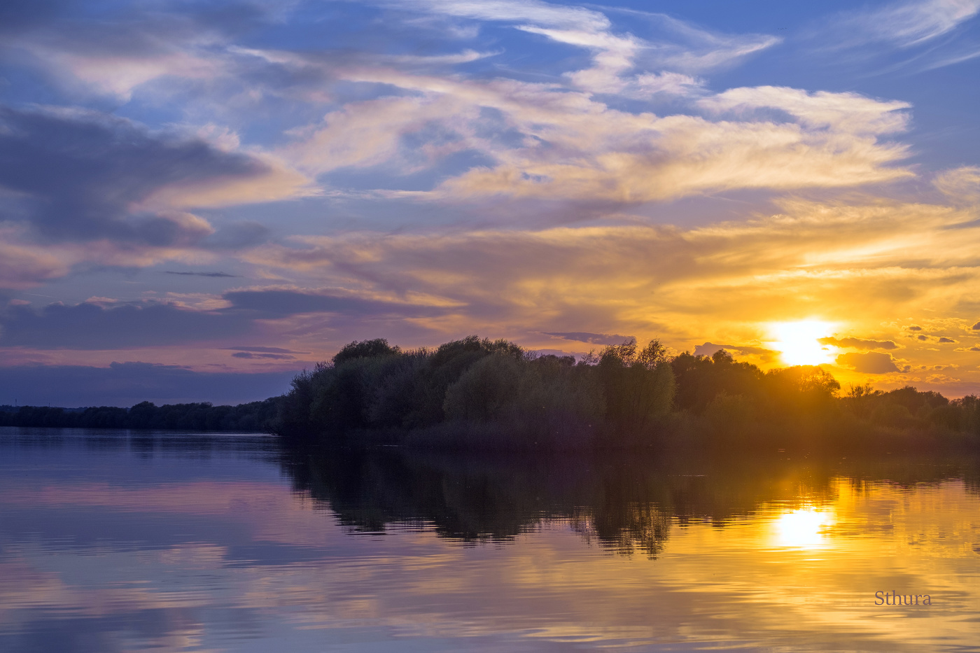 Вечерняя Ока.