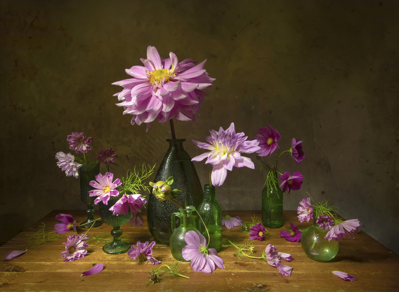 Цветочная полянка...