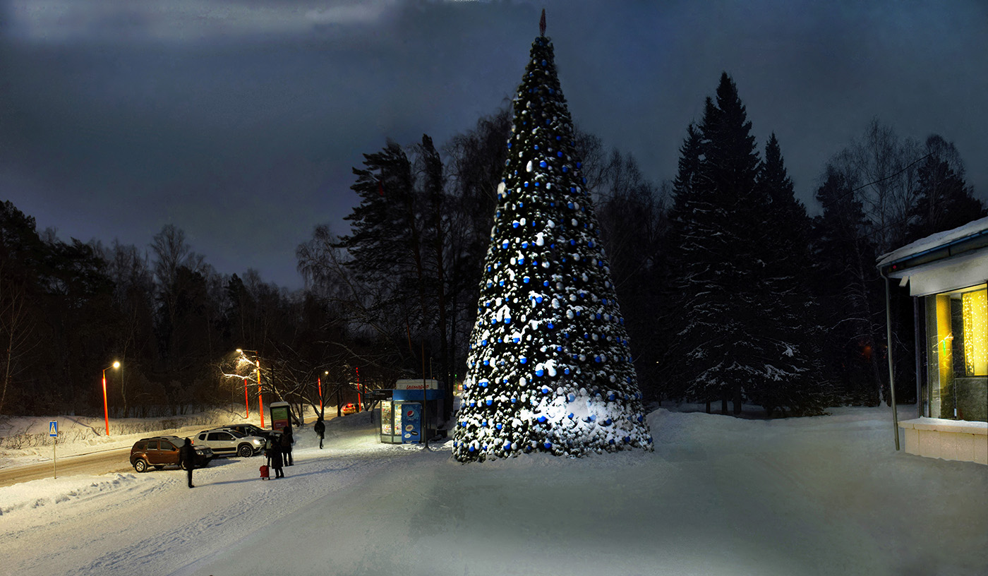 В начале января