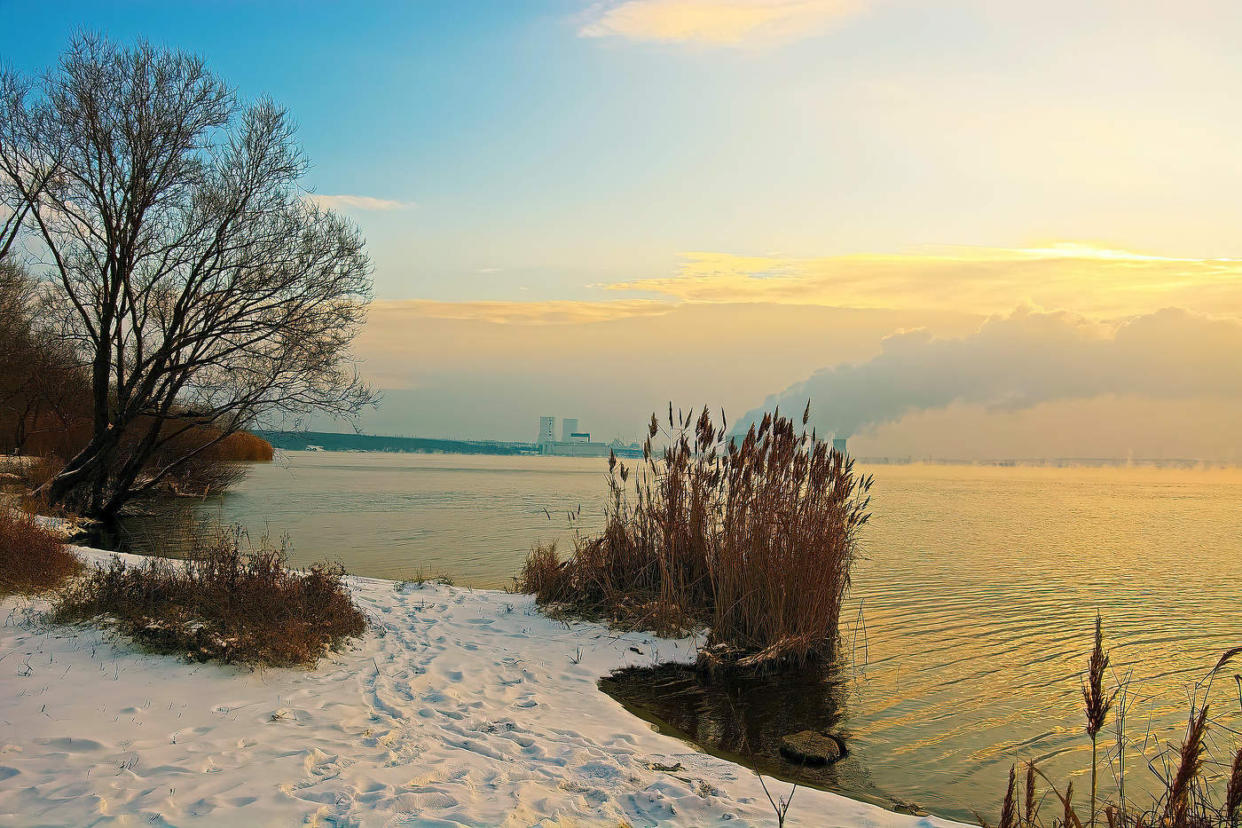 Мягкая зима.