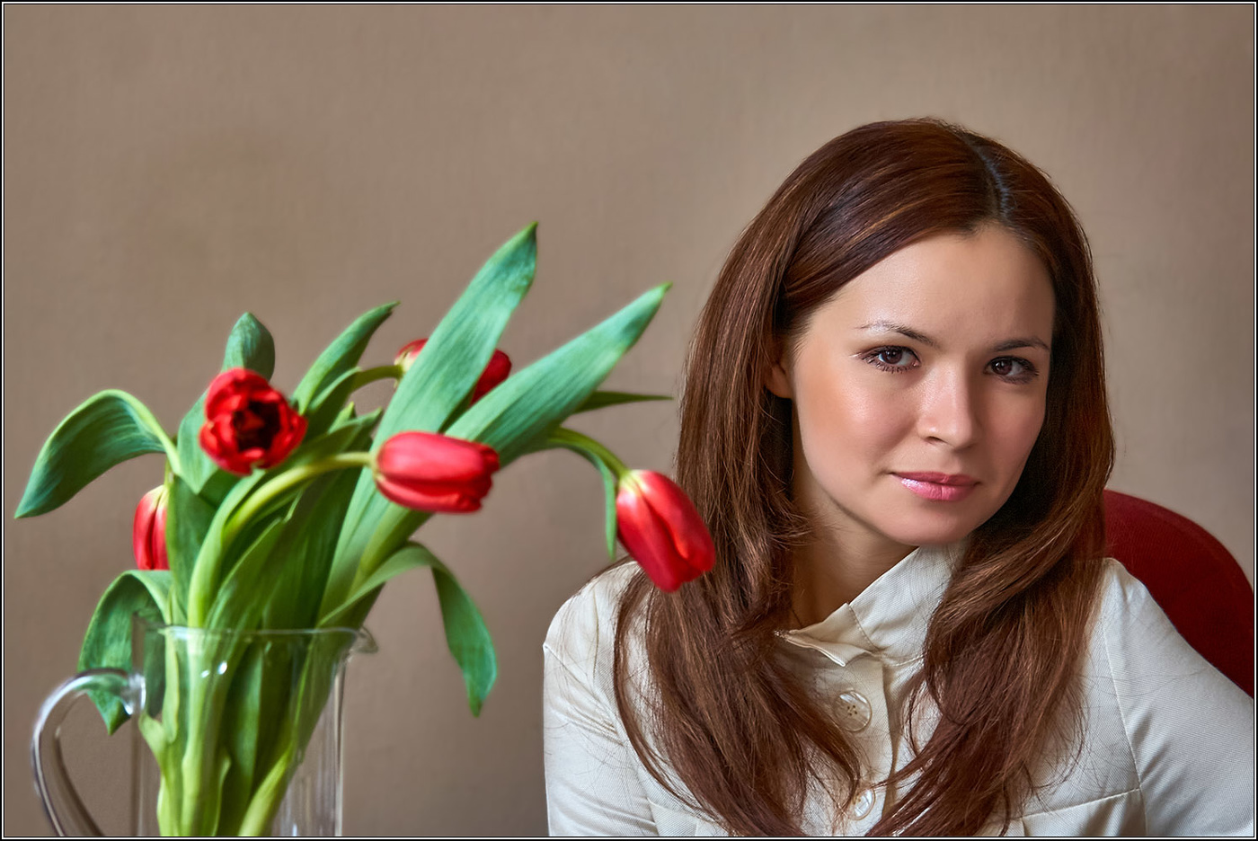 Однажды, в день 8 Марта.