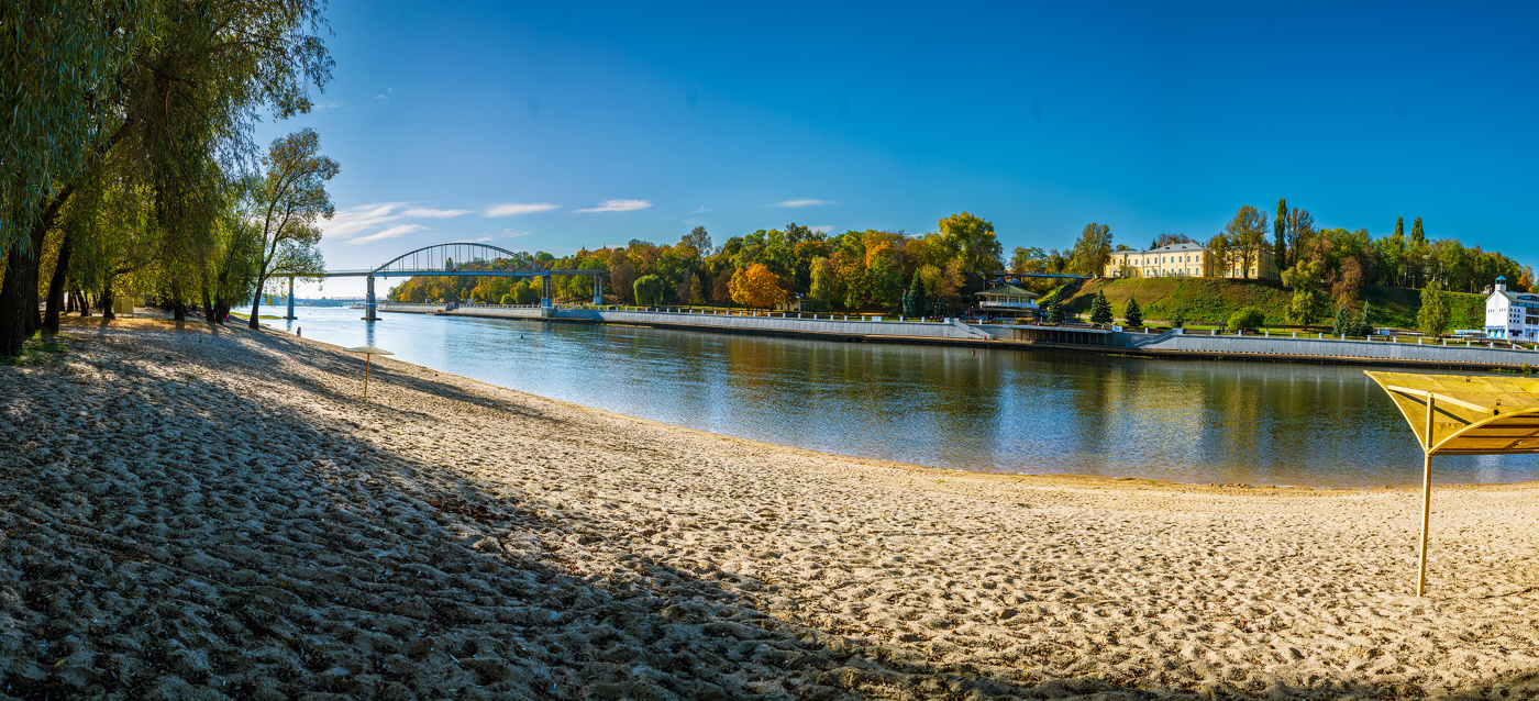 Пляж в Гомеле.