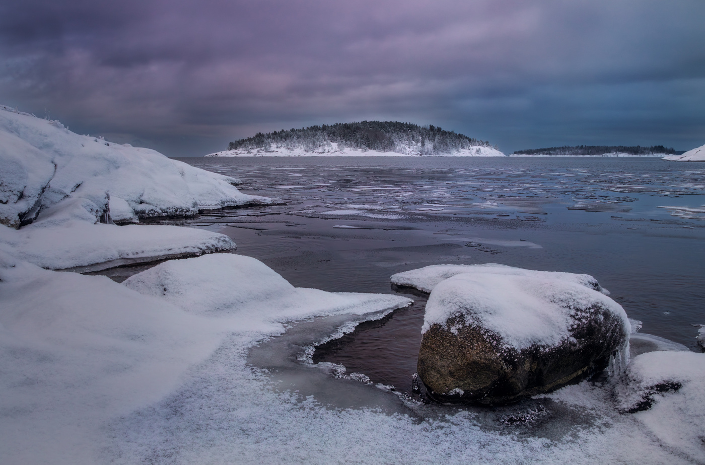 На Ладожских островах