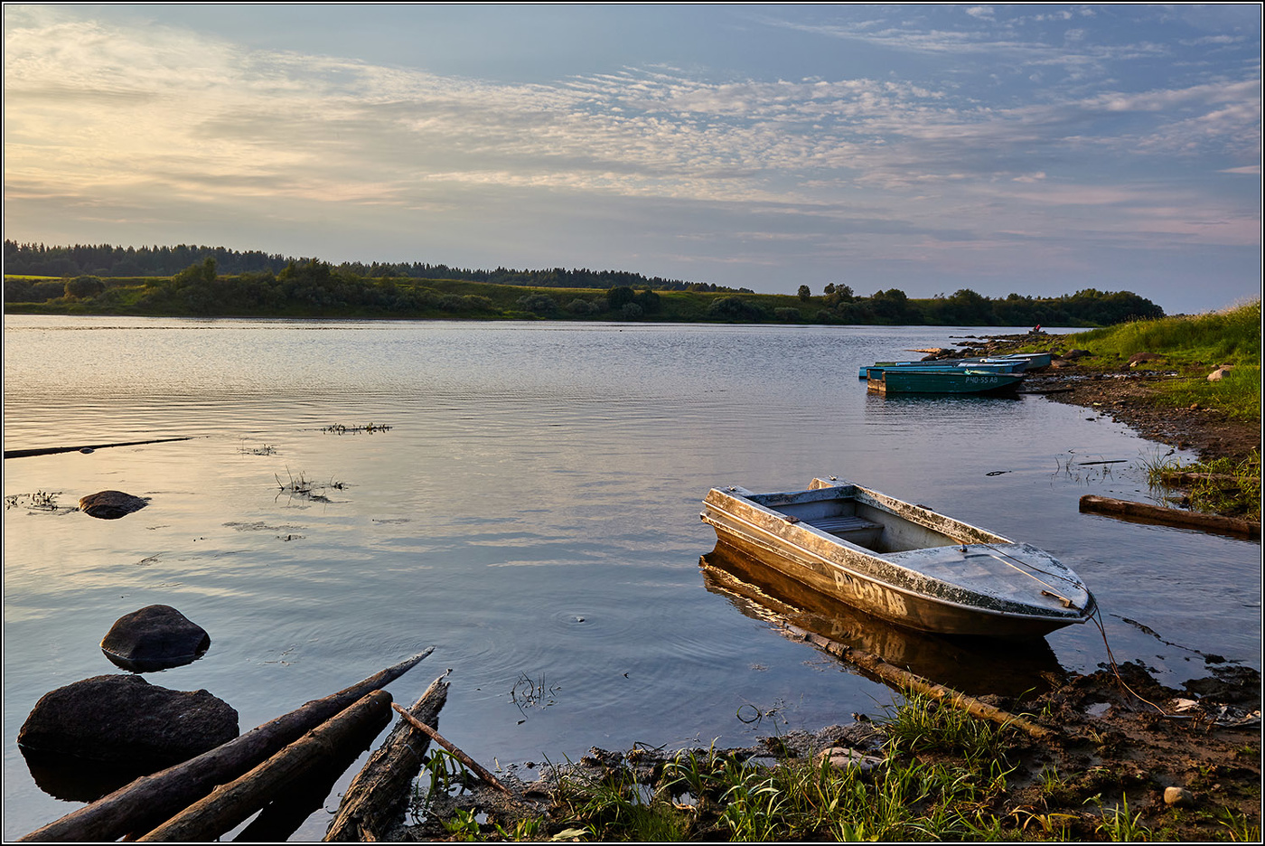 На Онеге-реке.