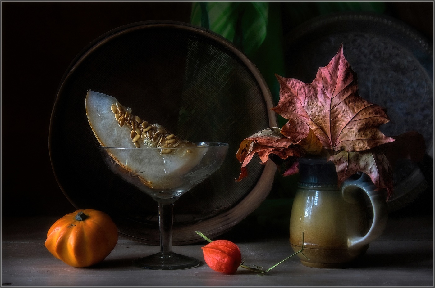 ....Этюд с дыней ......