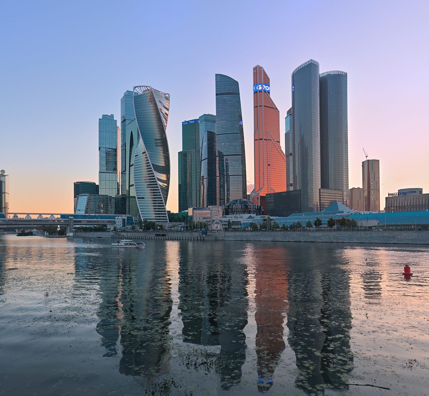 Вид на Москаа-Сити